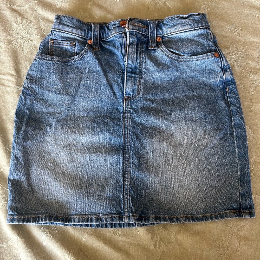 Denim Blue Skirt